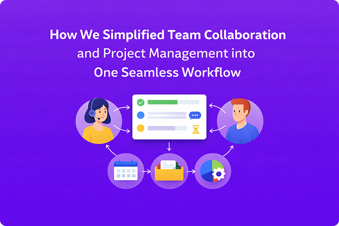 How We Simplified Team Collaboration and Project Management in One Workflow